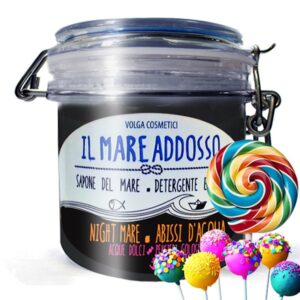 Il Mare Addosso - Sapone Scrub Abissi d'Acqua - Night Mare - Volga Cosmetici