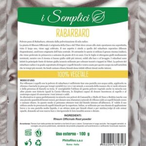 Rabarbaro 100 gr - Phitofilos