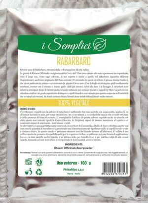 Rabarbaro 100 gr - Phitofilos