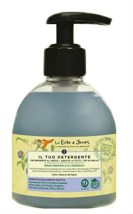 Detergente sl mirto selvatico della Sardegna - Le Erbe di Janas