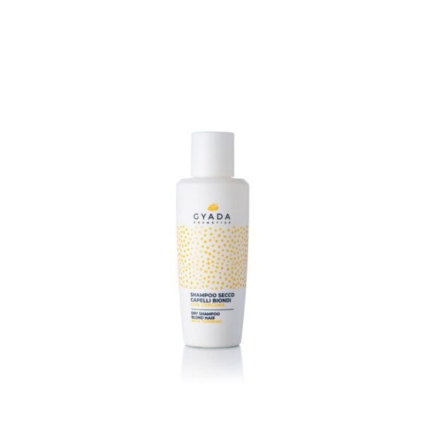 Shampoo Secco Capelli Biondi con Curcuma - Gyada Cosmetics