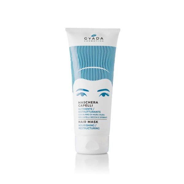 Maschera Capelli Nutriente e Ristrutturante 200ml - Gyada Cosmetics