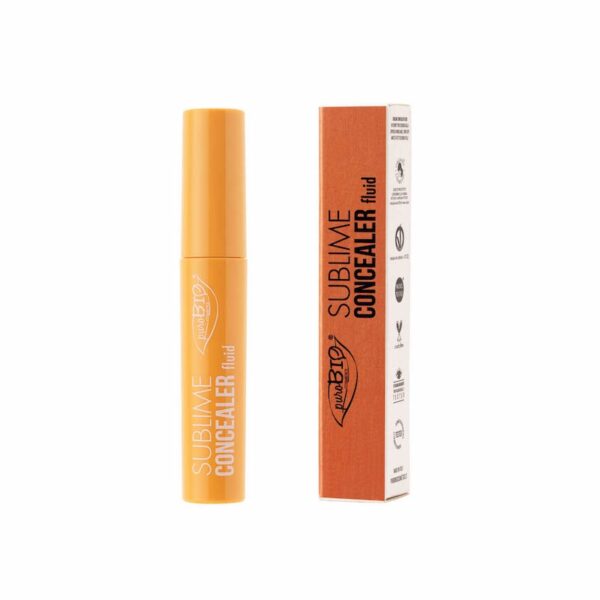 Sublime Concealer fluid C2 Arancio - PuroBio - immagine 2