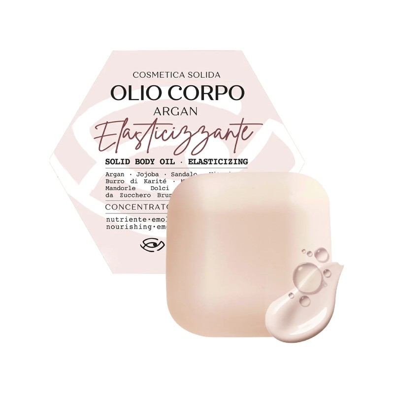 Olio Solido ARGAN Elasticizzante Corpo - Sensonaturale
