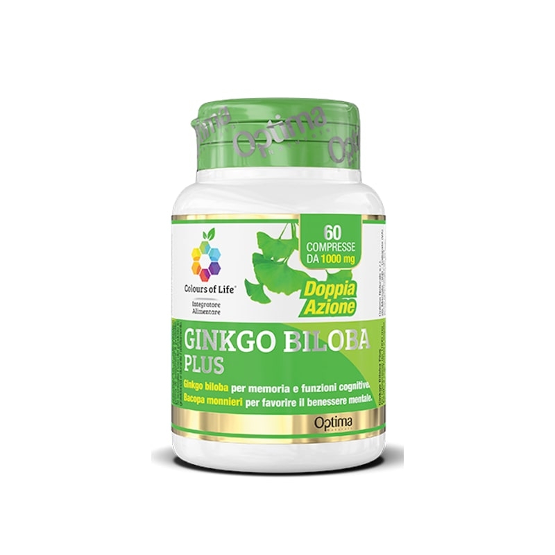 Integratore alimentare Ginkgo Biloba - Colours of Life