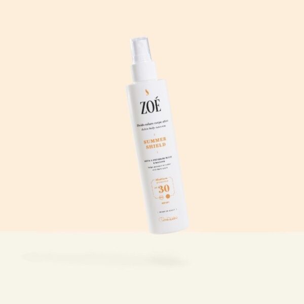 Summer Shield - Crema solare corpo antimacchia e antirughe spf 30 con Pino Marittimo - Zoé