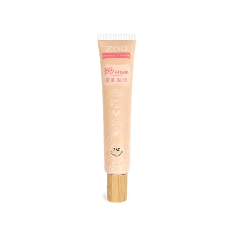 BB Cream Spf 25 - 760 Clair/Light - Zao Organic