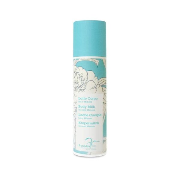 Latte corpo Iris e Mimosa 200ml - Puravida Bio