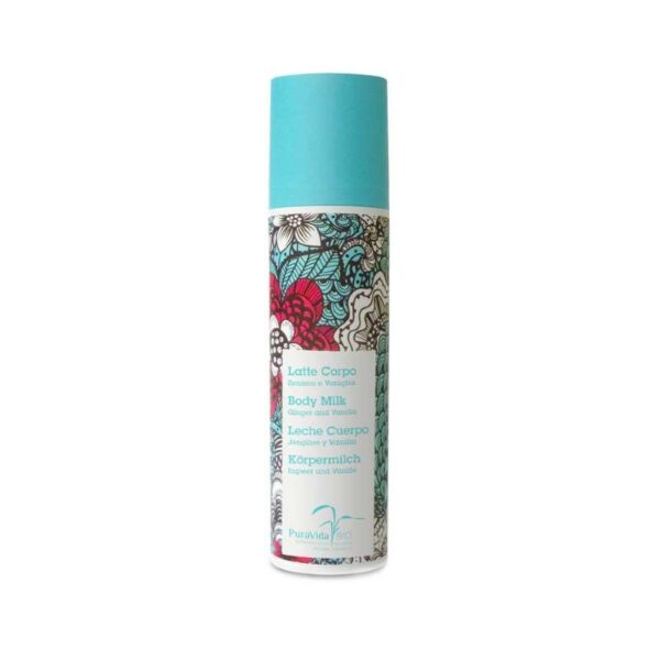 Latte corpo Zenzero e Vaniglia 200ml - Puravida Bio