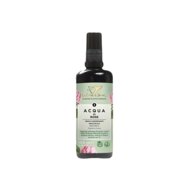 Acqua di Rosa Damascena Bio 100ml - Le Erbe di Janas