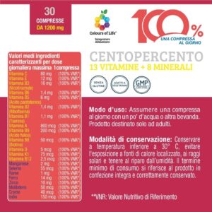 Integratore alimentare Centopercento - Colours of Life