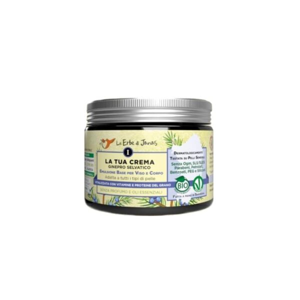 Crema al Ginepro Selvatico della Sardegna 50ml - Le Erbe di Janas