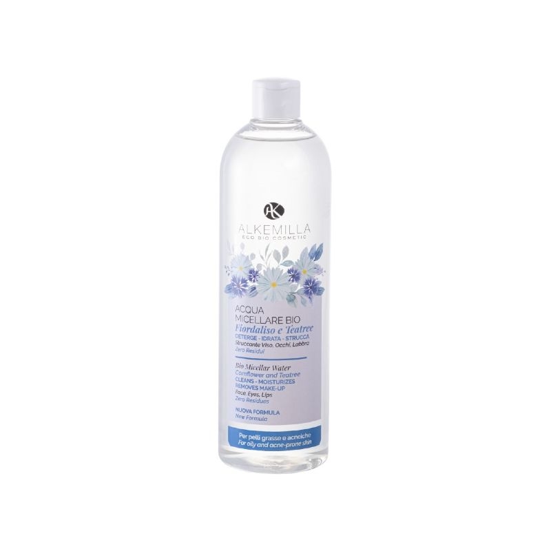 Acqua Micellare di Fiordaliso e TeaTree - Alkemilla