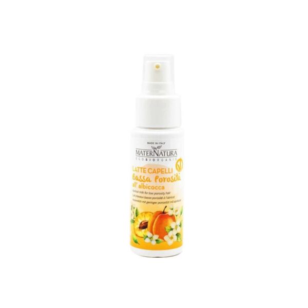 Latte Capelli Bassa Porosità all'albicocca 50ml - Maternatura