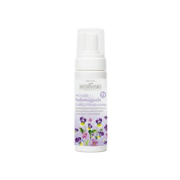 Mousse Volumizzante Capelli alla Violetta - Maternatura