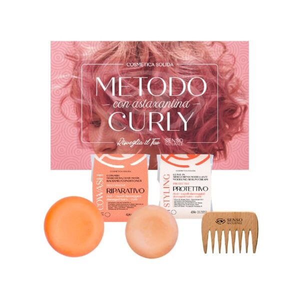 Kit METODO CURLY - Consigliato per capelli ricci, secchi e trattati - Sensonaturale