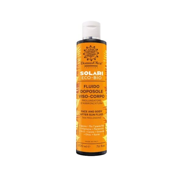 Fluido doposole viso corpo 200ml - Domus Olea Toscana