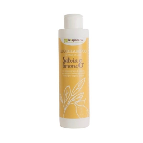 Shampoo Salvia e Limone 200ml - La Saponaria