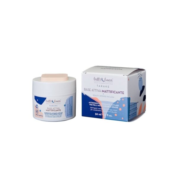 Base Attiva Mattificante - Crema viso astringente levigante anti-age - Latte & Luna