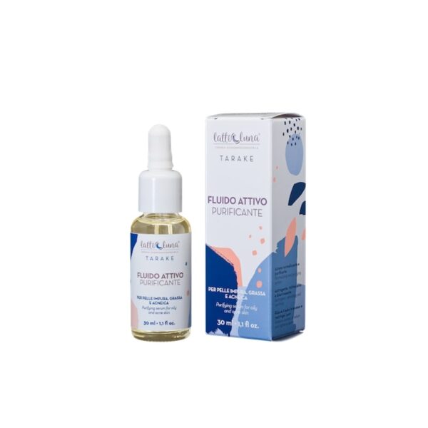 Fluido Attivo Purificante - Siero Viso per pelle impura e grassa - Latte & Luna
