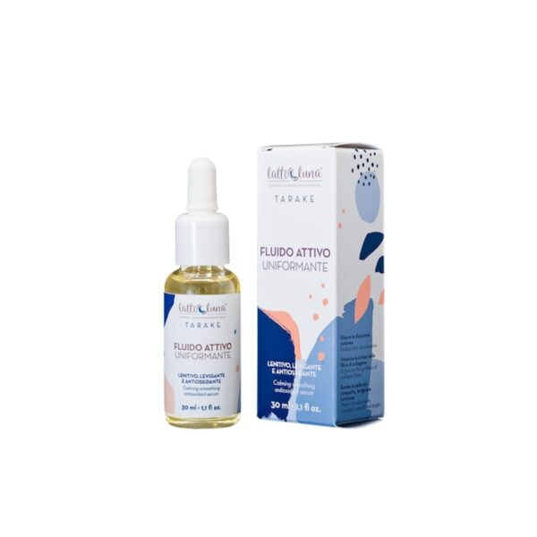 Fluido Attivo Uniformante - Siero Viso levigante e antiossidante - Latte & Luna
