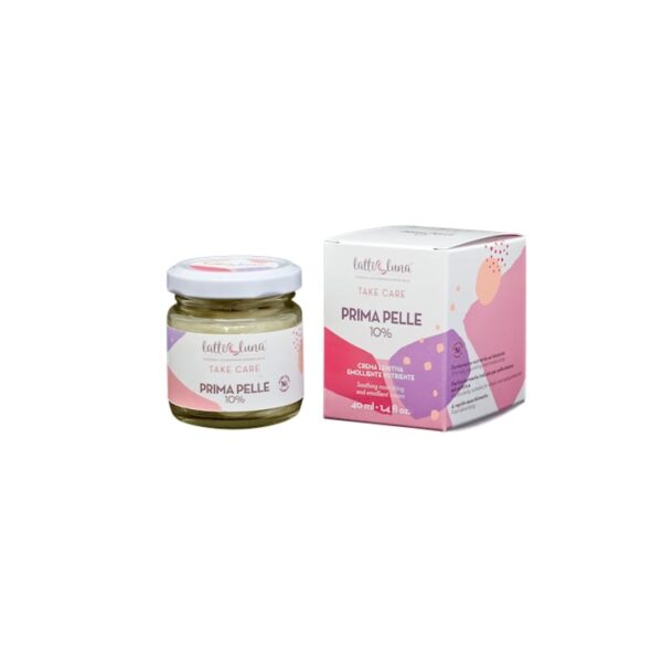 Prima Pelle 10% 40ml - Crema lenitiva emolliente nutriente - Latte & Luna