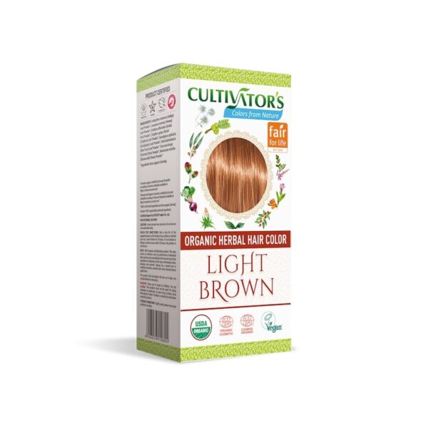 Tinta Vegetale Light Brown (castano chiaro) - Cultivator's