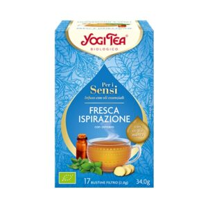 Infuso Per i Sensi - Fresca ispirazione 17 filtri - Yogi TEa