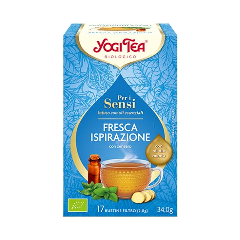 Infuso Per i Sensi - Fresca ispirazione 17 filtri - Yogi TEa