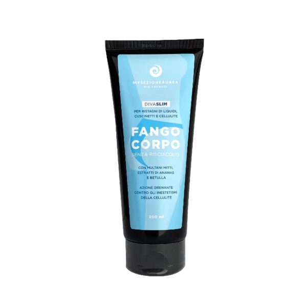 Fango corpo (ex PINA) senza risciacquo per ristagni di liquidi, cuscinetti e cellulite DIVA SLIM - My Sezione Aurea