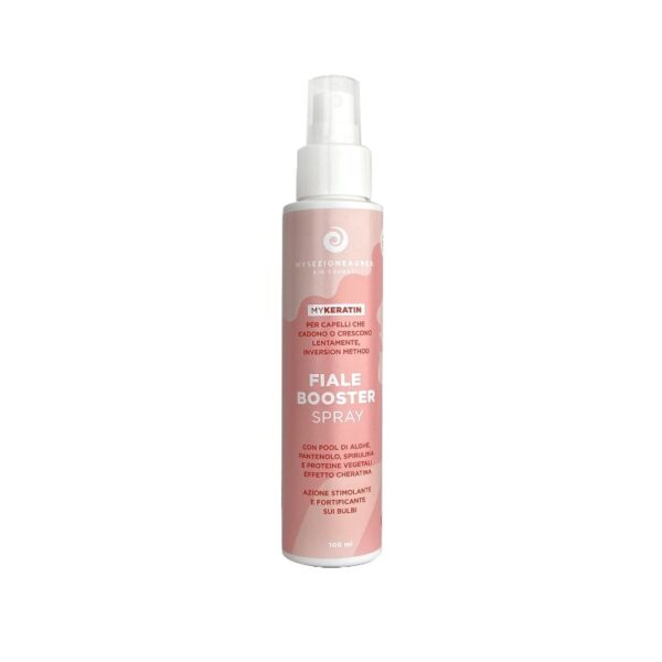 Fiale booster spray per capelli (ex LUISANNA) che cadono, crescono lentamente e inversion method MY KERATIN - My Sezione Aurea