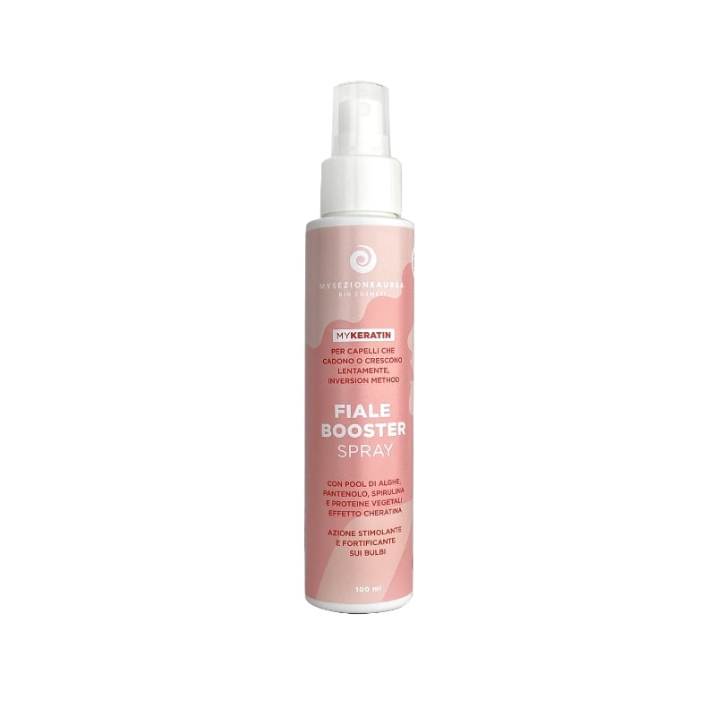 Fiale booster spray per capelli (ex LUISANNA) che cadono, crescono lentamente e inversion method MY KERATIN - My Sezione Aurea