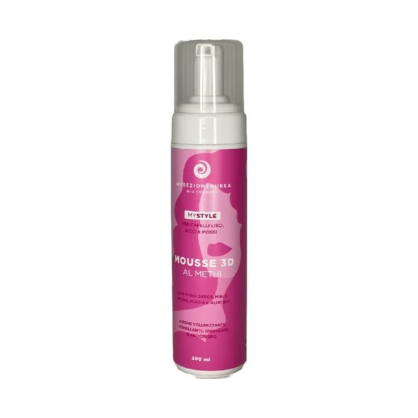 My Style - Mousse 3D al methi (ex Giadina) per capelli lisci, ricci e mossi - My Sezione Aurea