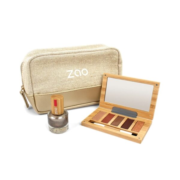 Warm e Glow Set | pochette & palette  - Zao Organic