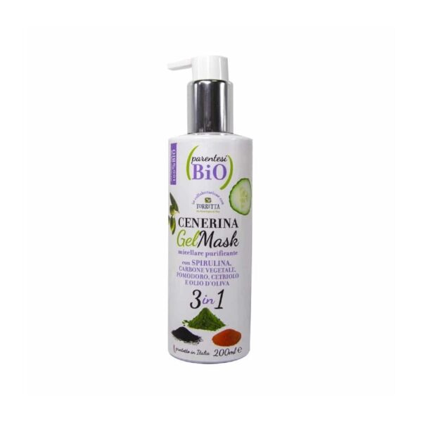 Cenerina Gel mask micellare purificante 200ml - Parentesi Bio
