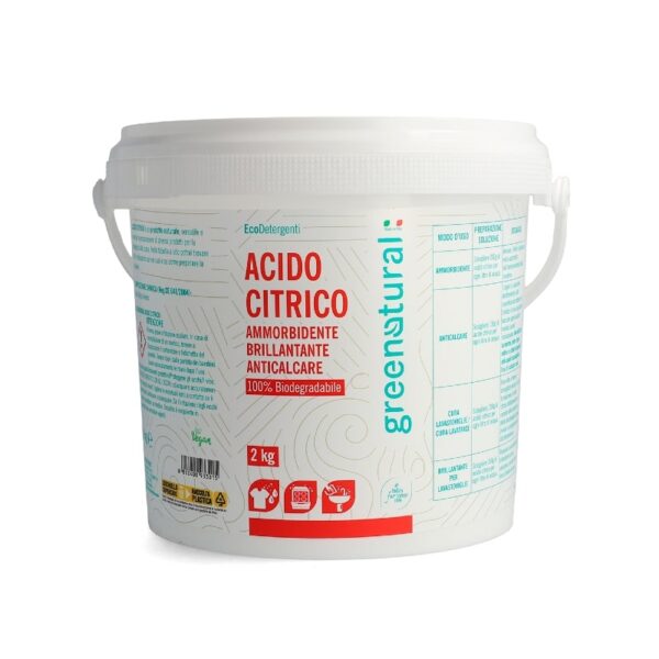 Acido Citrico 2Kg - Greenatural