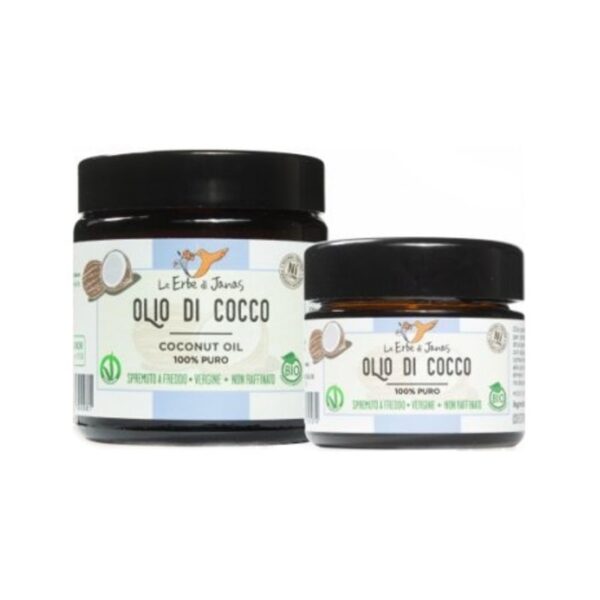 Olio di Cocco Vergine 50ml (vasetto) - Le Erbe di Janas