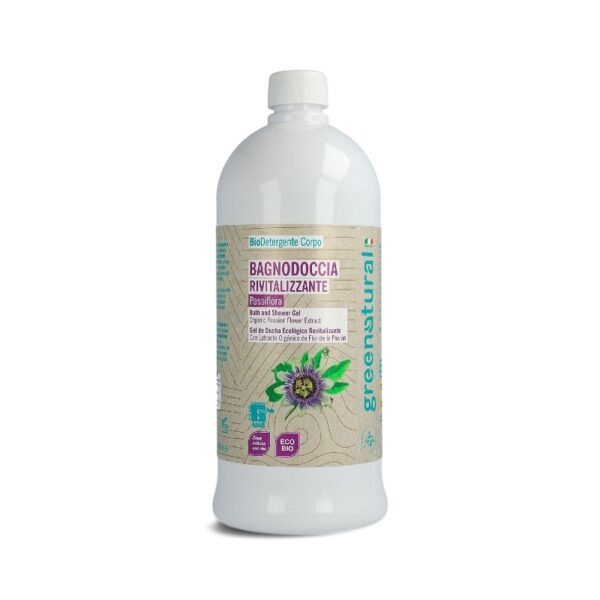 Bagnodoccia Rivitalizzante Passiflora 1l - Greenatural