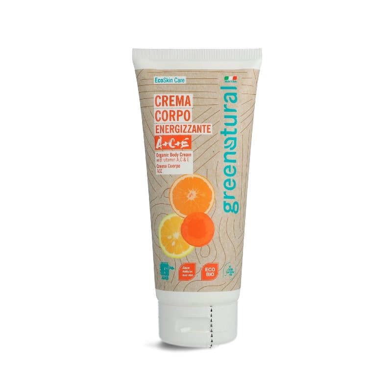 Crema Corpo Energizzante A+C+E 200ml - Greenatural