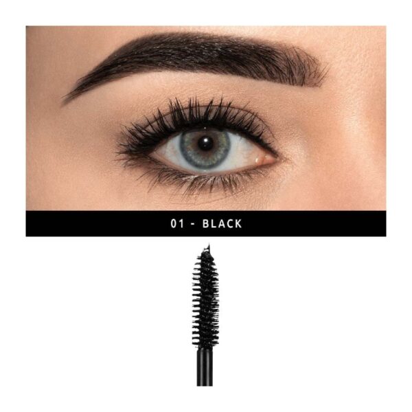 Bioactive Treatment Eyelash Mascara - Black - Liquidflora - immagine 2