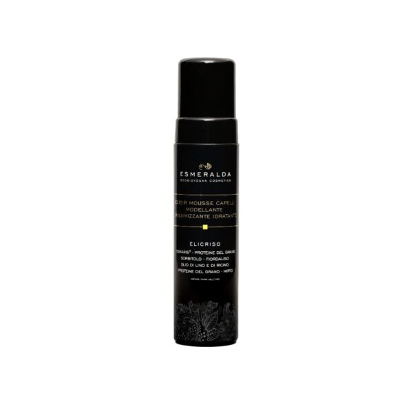 Elisir Mousse Capelli modellante volumizzante idratante  200ml - Esmeralda