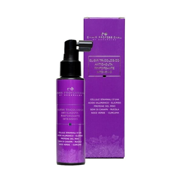 Elisir Tricologico Anticaduta Rinforzante Intensivo 50ml - E-Professional - Esmeralda