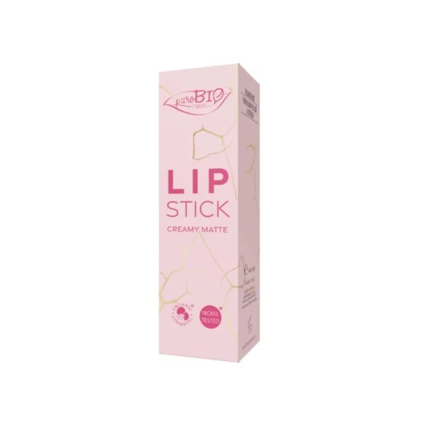 Rossetto - Lipstick Creamy Matte 02 Fucsia Vibe - puroBio - immagine 3