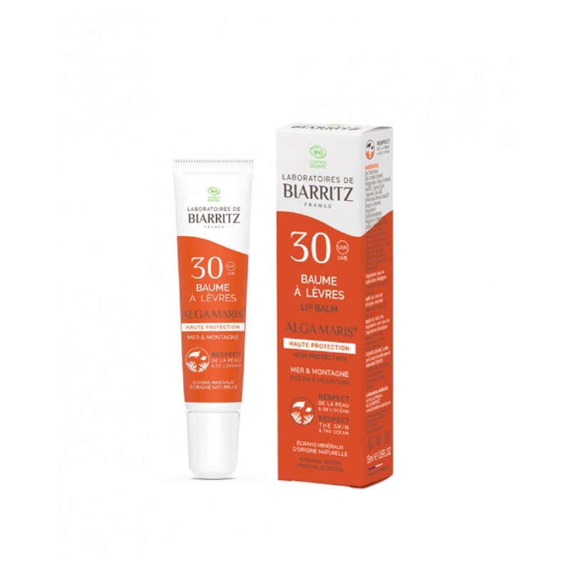 Balsamo Labbra Protettivo Bio SPF 30 Mare e Montagna 15ml - Alga Maris