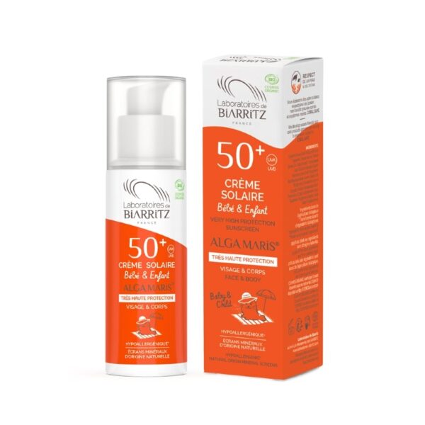 Crema Solare Bio SPF50+ Baby 100ml - Alga Maris