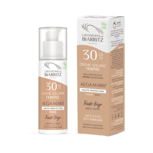 Crema Solare Colorata Viso Beige SPF30 - Alga Maris