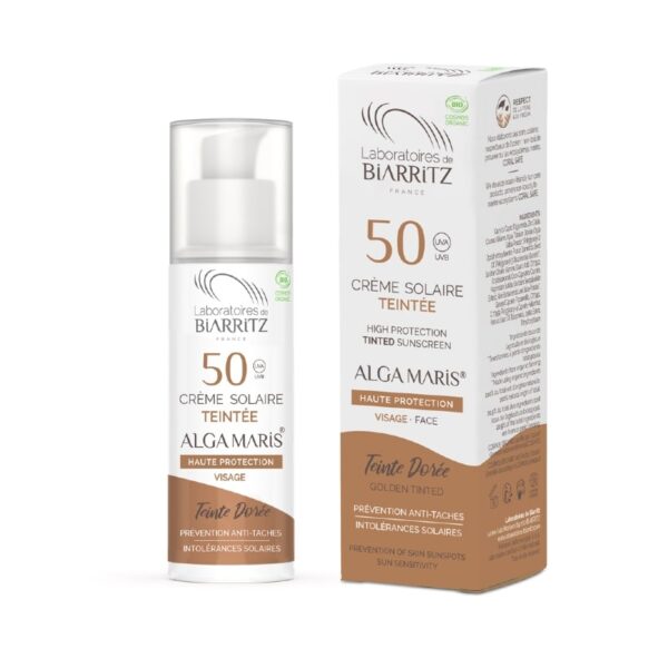 Crema Solare Colorata Viso Dorèe SPF50 - Alga Maris