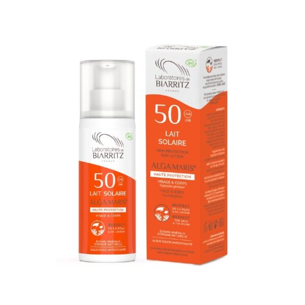Latte Solare Bio SPF 50 - Alga Maris