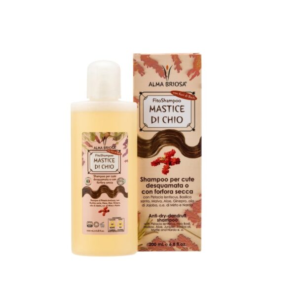 Mastice di Chio - Fitoshampoo forfora secca - Alma Briosa