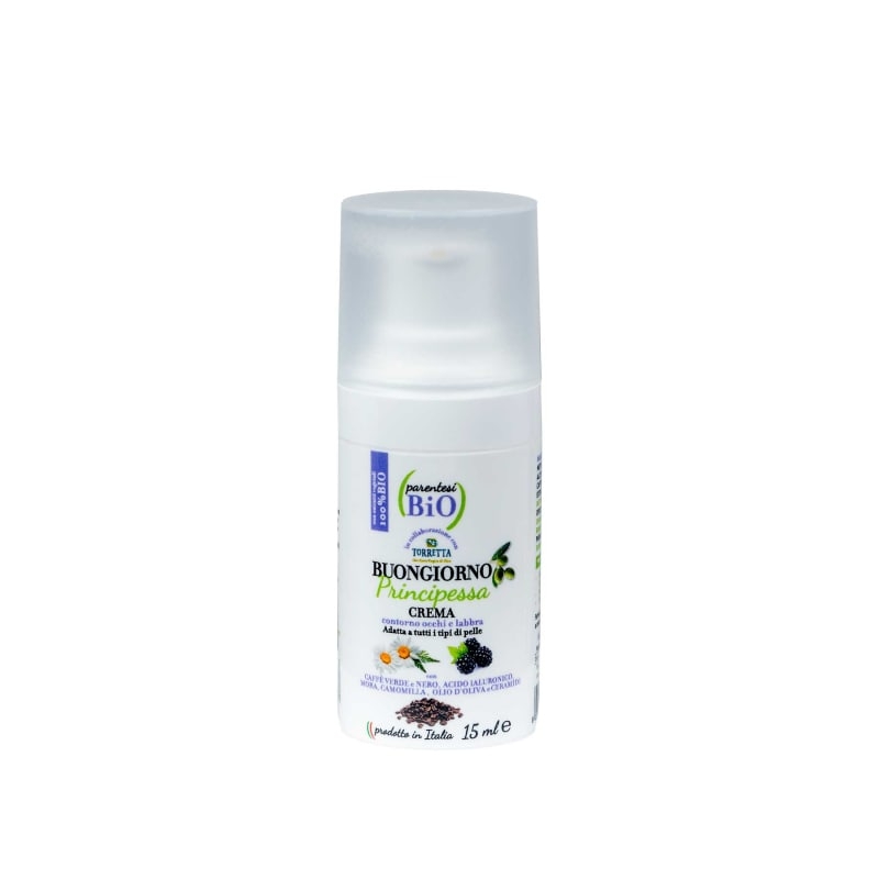 Crema contorno occhi e labbra - Buongiorno principessa 15ml - Parentesi Bio
